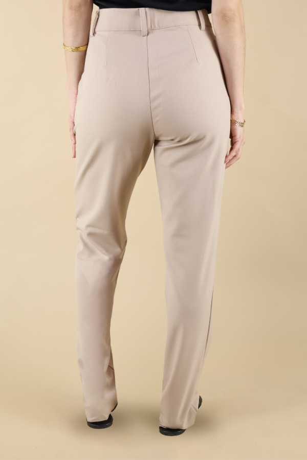 Pantalón De Dama Formal Trabajo Oficina Tiro Alto Moda